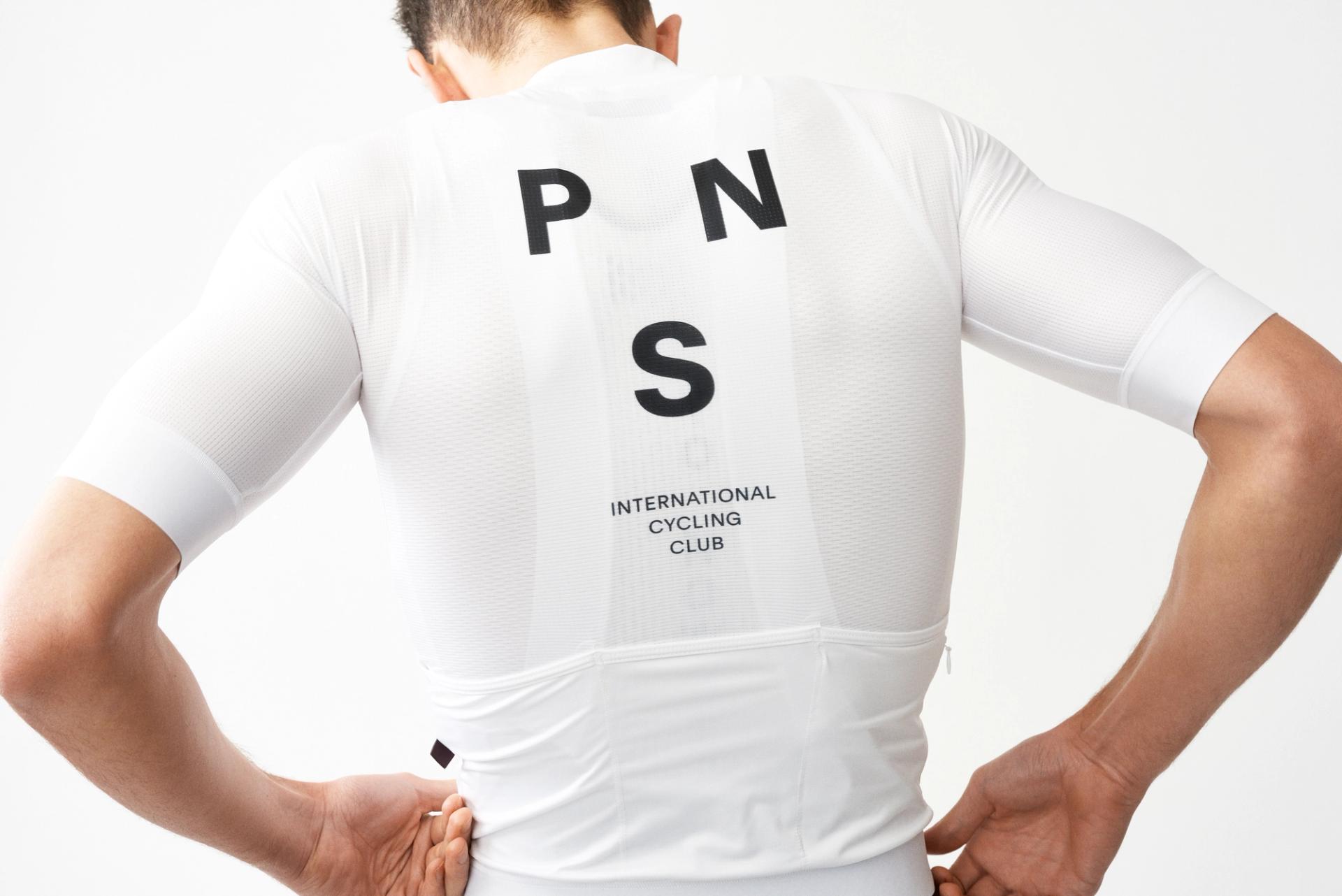 Maillot Manga Corta Pas Normal Studios Mechanism Hombre Blanco #4