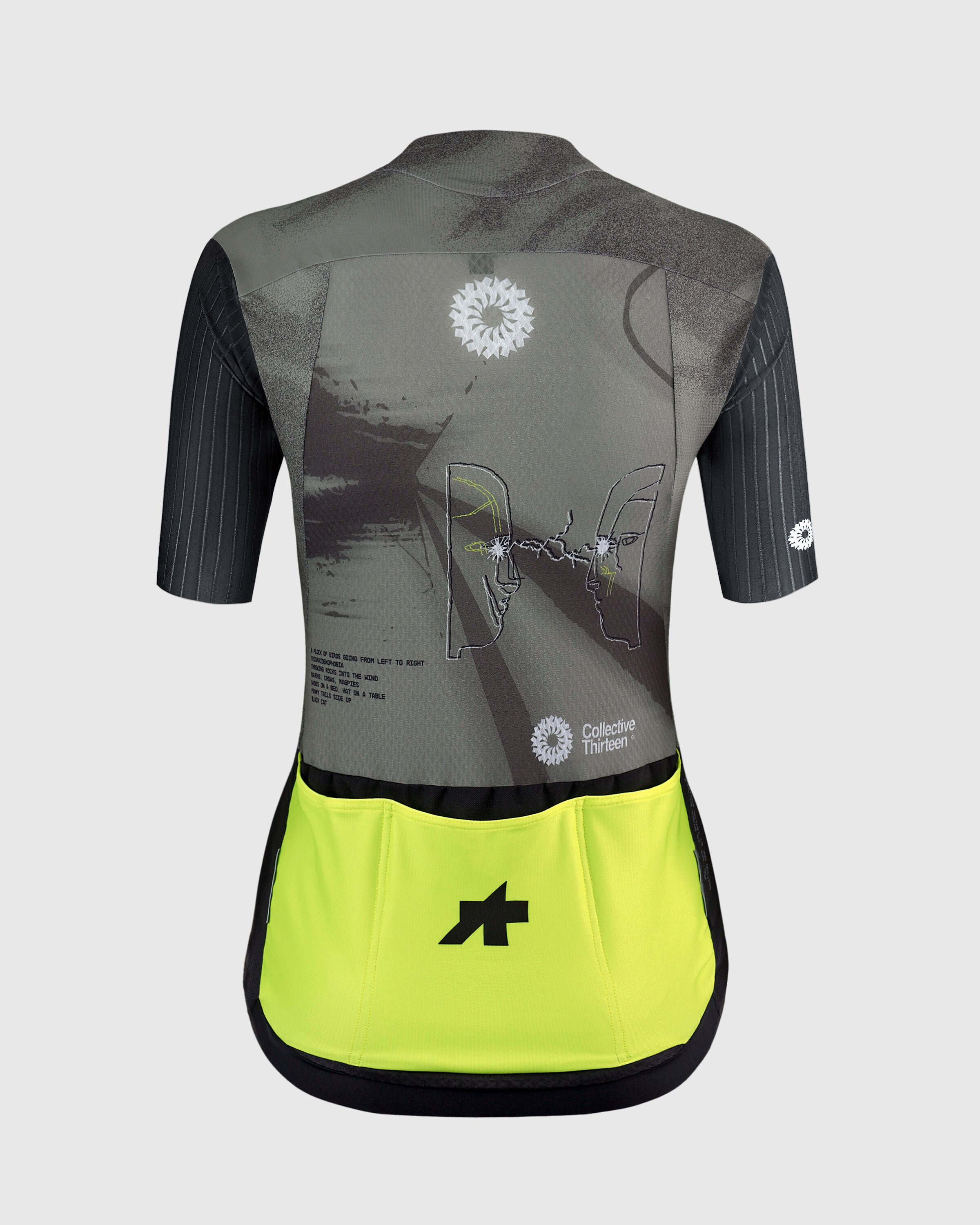 Maillot Manga Corta Assos Dyora RS Collective 13 S11 Mujer Collective Green #3