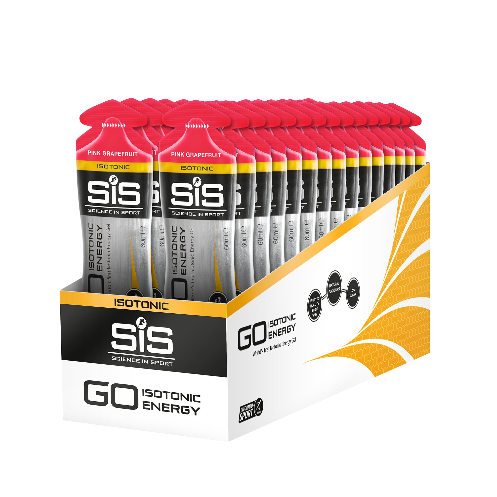 SIS GO Gel Energético Isotónico 60ml Pomelo Rosado #2