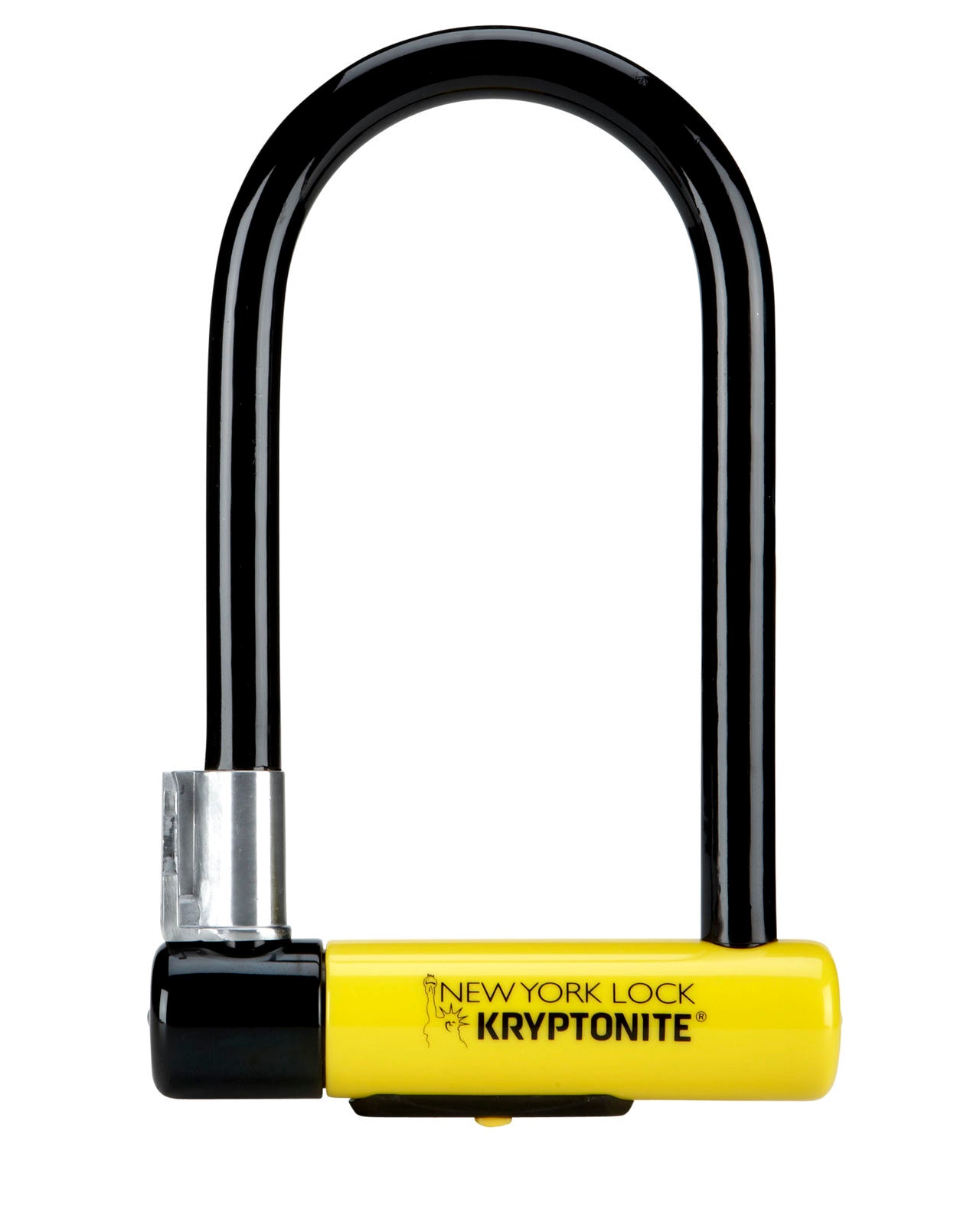 Kryptonite U-Lock New York Standard 10.2x20.3cm Soporte Negro/Amarillo