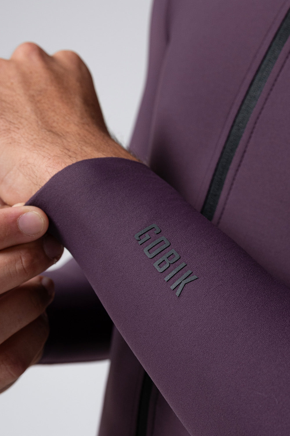Maillot Manga Larga Pacer Solid 2.0 Gobik Hombre Nightshade #8