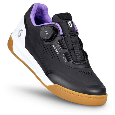 Zapatillas MTB Scott Volt Evo Flat BOA Mujer Negro/Blanco
