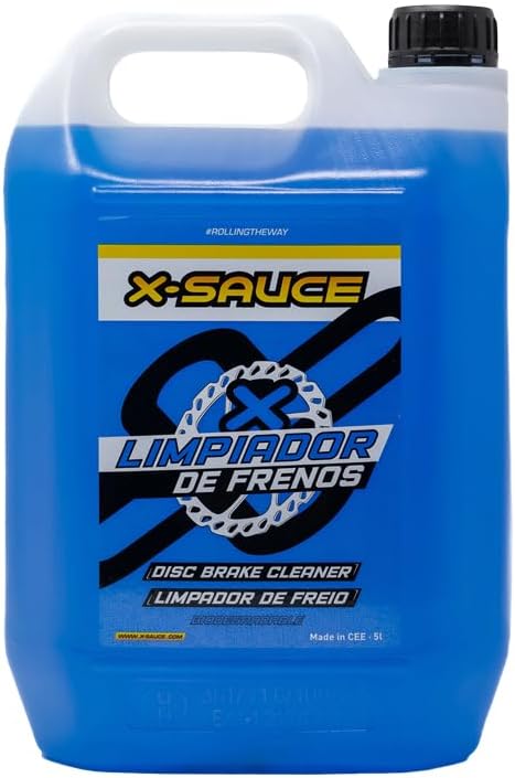 Bidón 5L X-Sauce Limpiador Disco Freno Azul