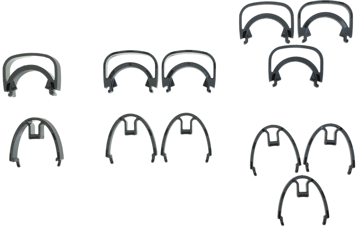 Kit Espaciadores Ocultos Cannondale Negro