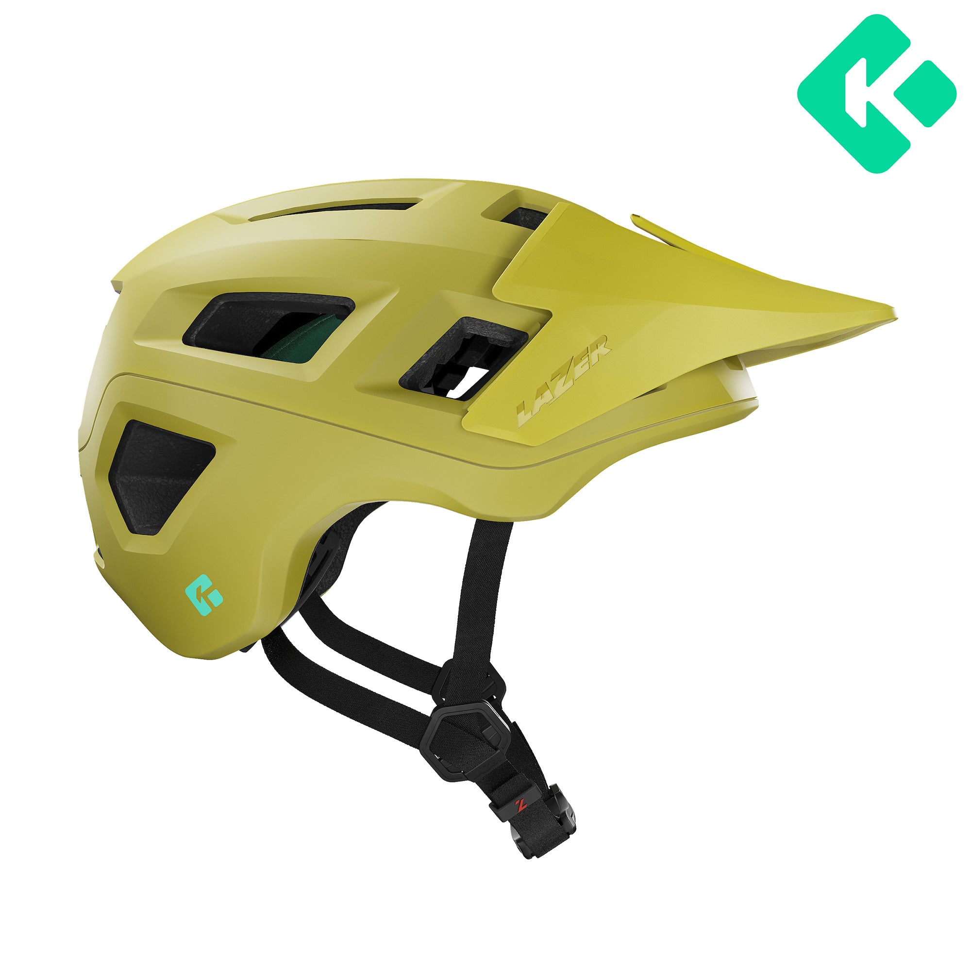 Casco Lazer Coyote KC CE-CPSC Unisex Matte Green Tea