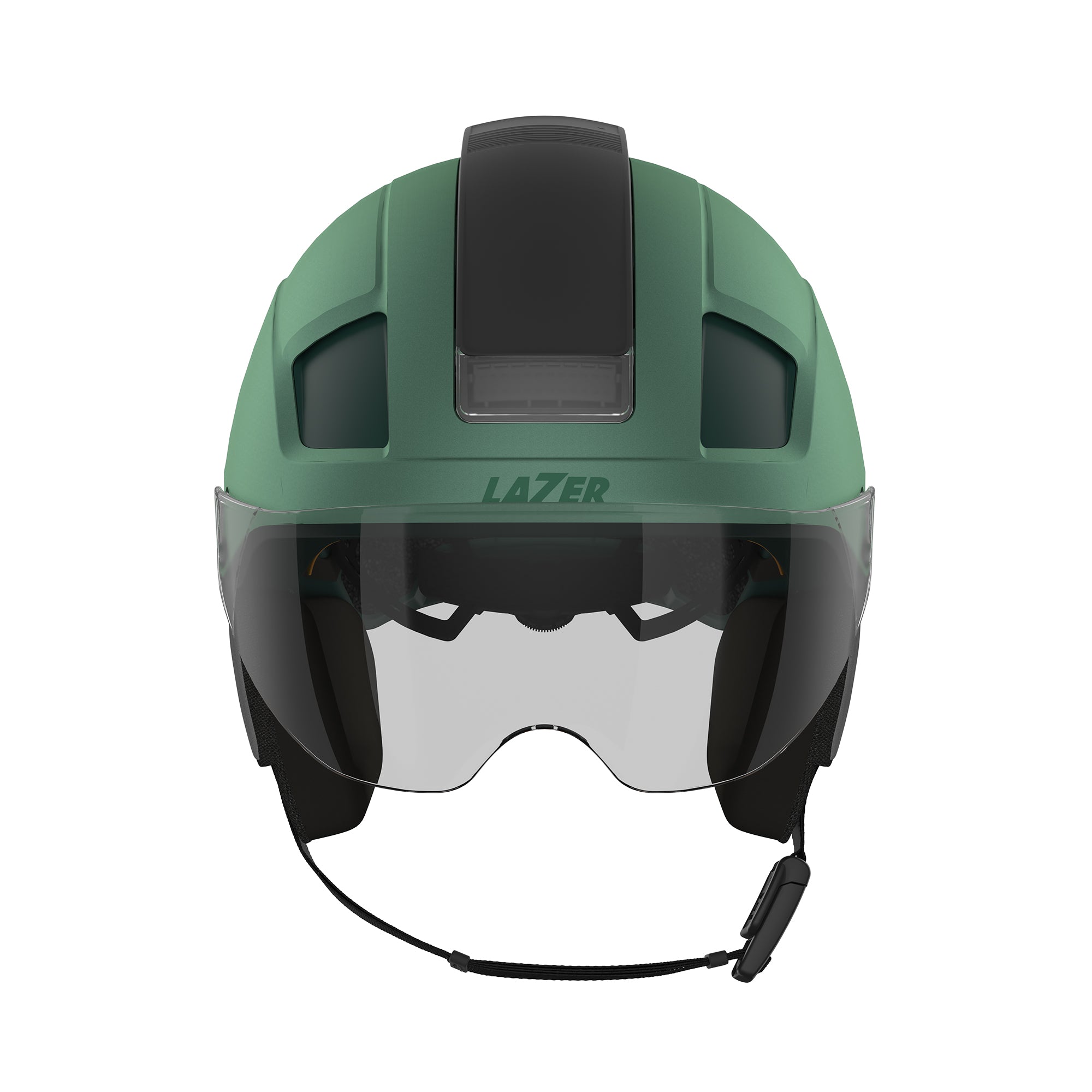 Casco Lazer Nova KC CE-CPSC-NTA LED/Kit Invierno Matte Green Emerald #3