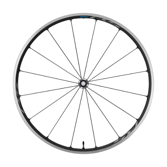 Rueda Delantera Shimano WH-RS500-TL-F Freno Llanta Gris