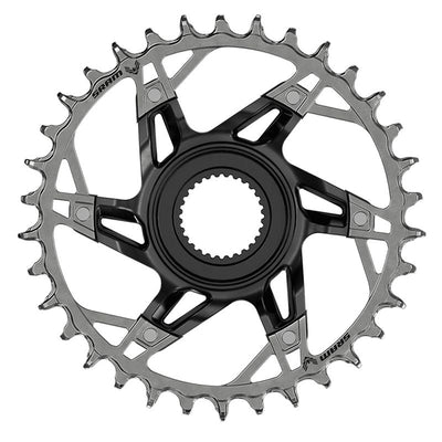 Plato E-BIKE Sram XX T-Type Direct Mount CL55 Bosch DU38 12v Acero Negro/Plata