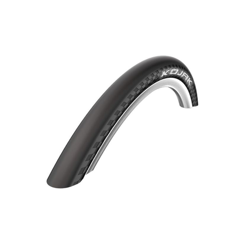 Cubierta Schwalbe Kojak 16x1.1/4 HS385 Performance Raceguard Reflectante Negro