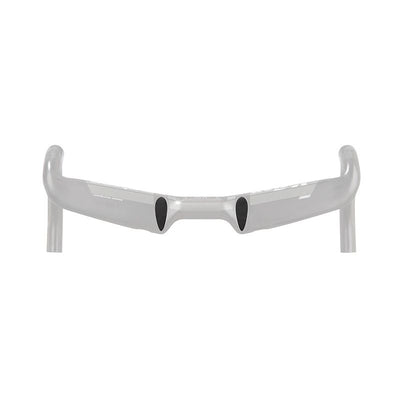 Juego Tapas Goma Vision Orificios Extension Manillar Metron 4D Negro