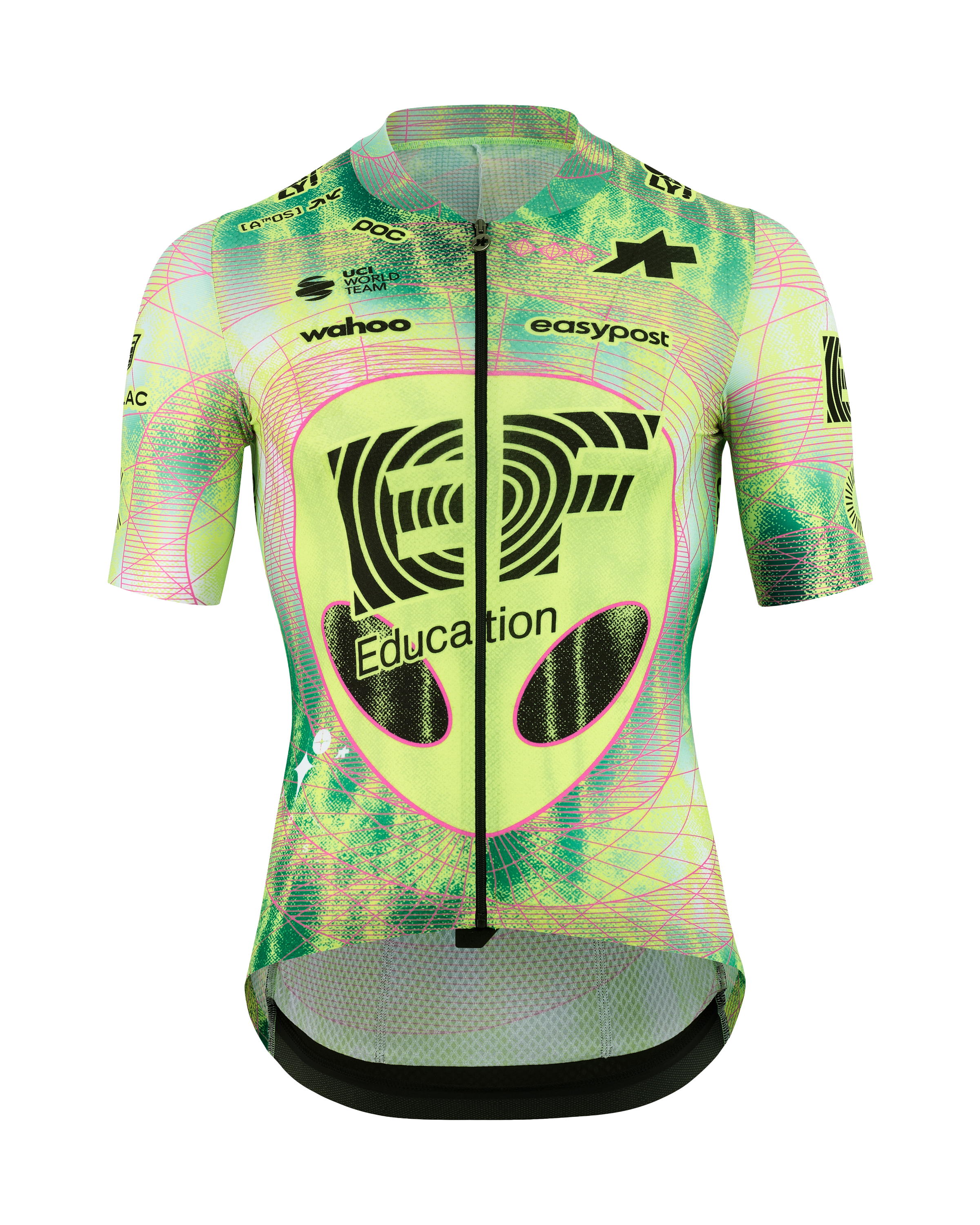 Maillot Manga Corta Assos Mille GT S11 Evo EF Close Encounter Hombre Alien Green #10